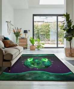 Dragon Bedroom Rugs, Green Dragon Rug, Dragon Area Rug, Dragon Themed Rugs, Gift For Dragon Lovers, Personalized Rug, Carpet For Living Room, Bedding Room Home Decor DG13