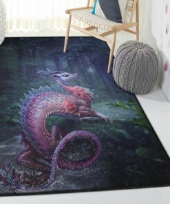 Dragon Indoor Outdoor Carpet, Dragon Rug, Dragon Area Rug, Dragon Themed Rugs, Gift For Dragon Lovers, Personalized Rug, Carpet For Living Room, Bedding Room Home Decor DG10