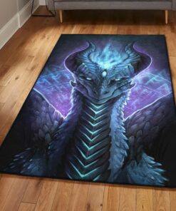 Dragon Indoor Outdoor Rugs, Dragon Rug, Dragon Area Rug, Dragon Themed Rugs, Gift For Dragon Lovers, Personalized Rug, Carpet For Living Room, Bedding Room Home Decor DG09