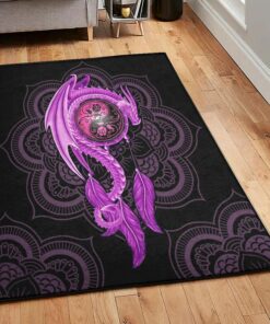Dragon Living Room Rugs, Dragon Rug, Dragon Area Rug, Dragon Themed Rugs, Gift For Dragon Lovers, Personalized Rug, Carpet For Living Room, Bedding Room Home Decor DG17