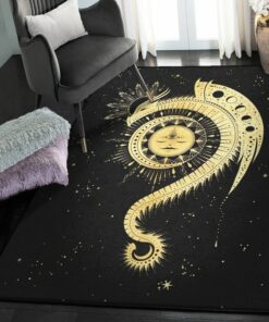 Dragon Modern Area Rugs, Magic Dragon Rug, Dragon Area Rug, Dragon Themed Rugs, Gift For Dragon Lovers, Personalized Rug, Carpet For Living Room, Bedding Room Home Decor DG37