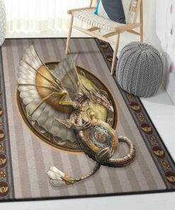 Dragon Outdoor Carpet, Dragon Rug, Dragon Area Rug, Dragon Themed Rugs, Gift For Dragon Lovers, Personalized Rug, Carpet For Living Room, Bedding Room Home Decor DG25