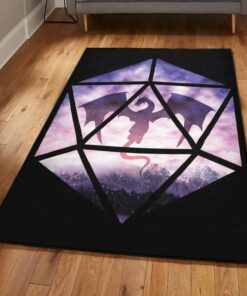 Dragon Outdoor Carpet, Purple Sky Dragon Rug, Dragon Area Rug, Dragon Themed Rugs, Gift For Dragon Lovers, Personalized Rug, Carpet For Living Room, Bedding Room Home Decor DG39