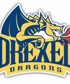 Drexel Dragons College NCAA Vinyl Logo Vinyl Decals Sticker For Car Truck Door And Window Laptop Gifts For Fans