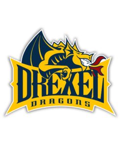 Drexel Dragons Full Color Vinyl Decal For Car Door Windows Gifts For Football Fans