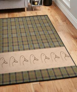 Duck Area Rugs, Rustic Duck Rug, Rustic Rug, Rustic Lodge Area Rugs, Carpet for Living Room A03