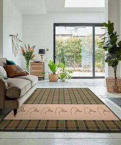 Duck Area Rugs, Rustic Duck Rug, Rustic Rug, Rustic Lodge Area Rugs, Carpet for Living Room A03