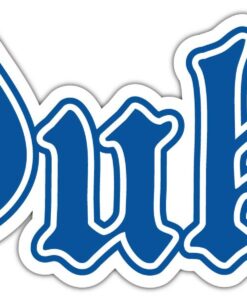 Duke Blue Devils NCAA Logo Vinyl Decals Sticker For Car Truck Door And Window Laptop Gifts For Fan