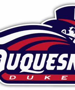 Duquesne Dukes College NCAA Vinyl Logo Vinyl Decals Sticker For Car Truck Door And Window Laptop Gifts For Fans