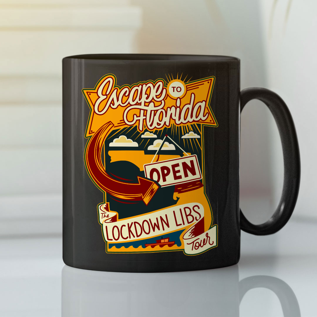 Escape To Florida Desantis Mug Ron Desantis Campaign