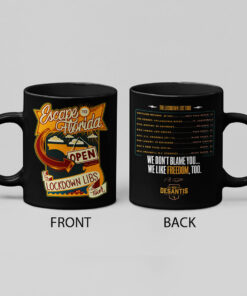 Escape To Florida Desantis Mug Ron Desantis Campaign