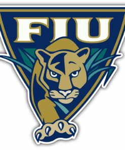 FIU Panthers University College NCAA Logo Vinyl Decals Sticker For Car Truck Door And Window Laptop Gifts For Fans