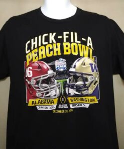 Fanatics 2016 NCAA Peach Bowl T-Shirt, UW Hoodie College Student Gift, University Basketball Fan Shirt