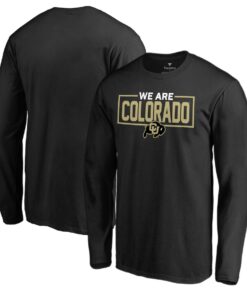 Fanatics Branded Black Colorado Buffaloes We Are Icon Long Sleeve T-Shirt, CU Buffs Sweatshirt, Shirt, Hoodie Gifts for NCAA Fans