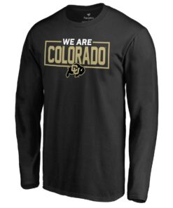 Fanatics Branded Black Colorado Buffaloes We Are Icon Long Sleeve T-Shirt, CU Buffs Sweatshirt, Shirt, Hoodie Gifts for NCAA Fans