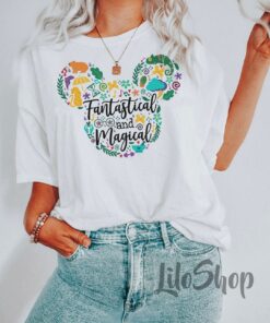 Fantastical and Magical Mickey Head Shirt, Encanto Shirt, Family Matching Shirt, Encanto Mirabel Shirt, Magic Kingdom Shirts, Encanto Family Gift Adult Kid Toddler Tee