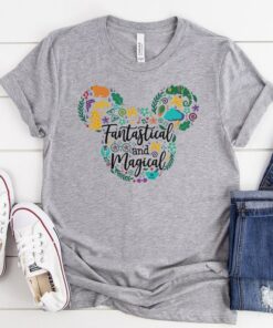 Fantastical and Magical Mickey Head Shirt, Encanto Shirt, Family Matching Shirt, Encanto Mirabel Shirt, Magic Kingdom Shirts, Encanto Family Gift Adult Kid Toddler Tee