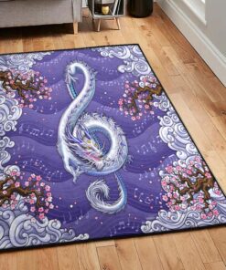 Fantasy Animal Dining Room Rug, Dragon Rug, Dragon Area Rug, Dragon Themed Rugs, Gift For Dragon Lovers, Personalized Rug, Carpet For Living Room, Bedding Room Home Decor DG30