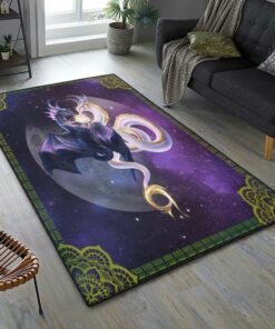 Fantasy Animal Indoor Outdoor Rugs, Galaxy Dragon Rug, Dragon Area Rug, Dragon Themed Rugs, Gift For Dragon Lovers, Personalized Rug, Carpet For Living Room, Bedding Room Home Decor DG149