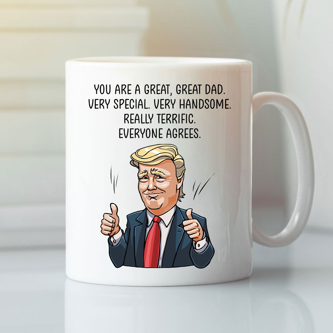 Fathers Day Trump Mug