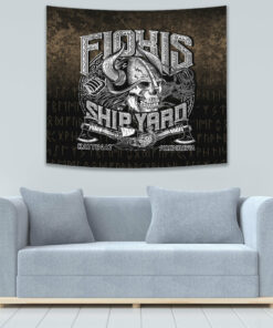 Flokis Ship Yard Tapestry for Wall Décor