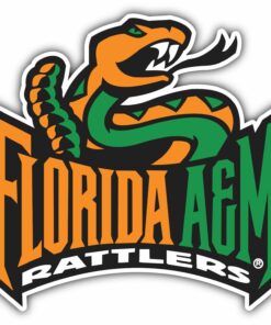 Florida A&M Rattlers College NCAA Logo Vinyl Decals Sticker For Car Truck Door And Window Laptop Gifts For Fans