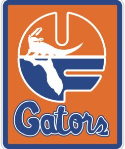 Florida Gators NCAA Car Logo Vinyl Decals Sticker For Car Truck Door And Window Laptop Gifts For Fan