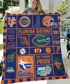 Florida Gators Sherpa Fleece Blanket Gifts for NCAA Fans