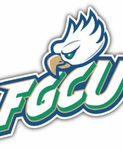 Florida Gulf Coast Eagles College NCAA Logo Vinyl Decals Sticker For Car Truck Door And Window Laptop Gifts For Fans