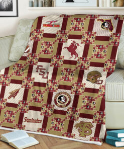 Florida State Seminoles Sherpa Fleece Blanket Gifts for NCAA Fans