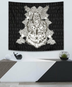 Forget Princess I Want To Be A Shield Maiden Tapestry for Wall Décor
