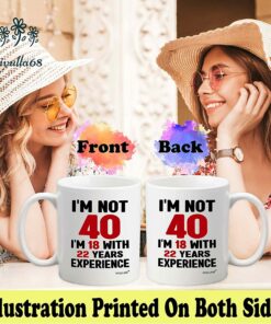 Funny 40th Birthday Gifts For Men Women, 1982 Birthday Gifts For Women Men, 40th Birthday Gift Ideas, 40th Birthday Cups, 40 Year Old Birthday Gifts For Women Men, Gifts For Women Turning 40