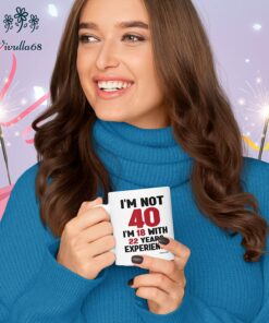 Funny 40th Birthday Gifts For Men Women, 1982 Birthday Gifts For Women Men, 40th Birthday Gift Ideas, 40th Birthday Cups, 40 Year Old Birthday Gifts For Women Men, Gifts For Women Turning 40