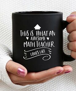 Funny Awesome Math Teacher Coffee Mug Appreciation Gift