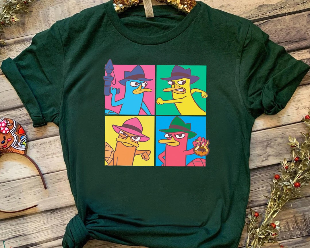Funny Disney Phineas And Ferb Agent P Pop Box Up Shirt, Magic Kingdom Holiday Trip Unisex T-shirt Family Birthday Gift Adult Kid Toddler Tee