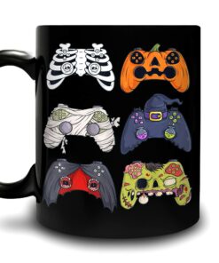 Funny Gifts For Book Lovers Readers Book Nerd Bookworm Librarian - Christmas Birthday - Library Squad Rainbow Color 11Oz Black Ceramic Coffee Tea Mug For Women Men