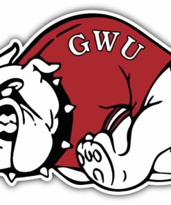 Gardner-Webb Bulldogs College NCAA Logo Vinyl Decals Sticker For Car Truck Door And Window Laptop Gifts For Fans