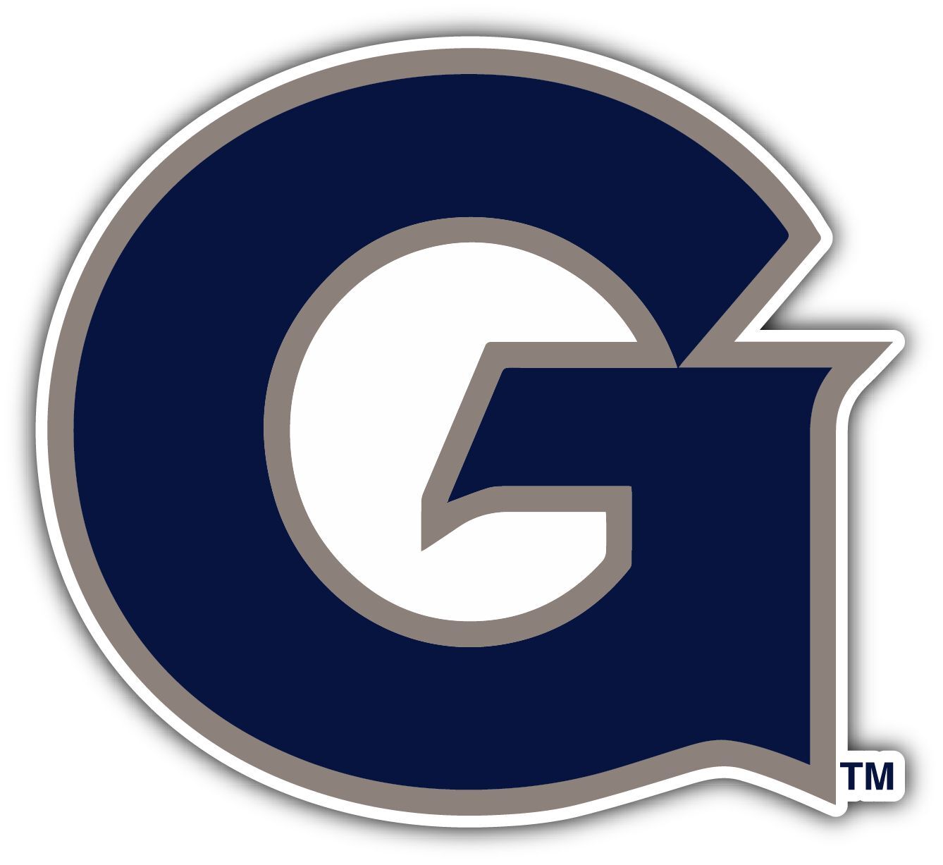Georgetown Hoyas University College NCAA Logo Vinyl Decals Sticker For Car Truck Door And Window Laptop Gifts For Fans