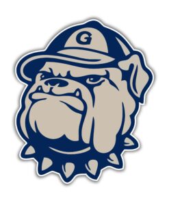 Georgetown University Hoyas Full Color Vinyl Decal For Car Door Windows Gifts For Football Fans