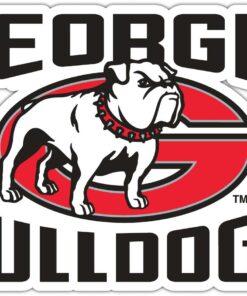Georgia Bulldogs NCAA Logo Vinyl Decals Sticker For Car Truck Door And Window Laptop