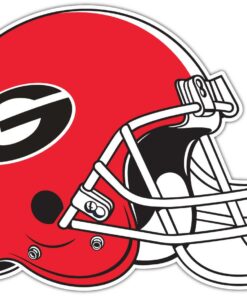 Georgia Bulldogs NCAA Logo Vinyl Decals Sticker For Car Truck Door And Window Laptop Gifts For Fan