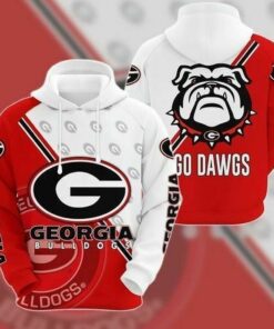 Georgia Bulldogs Sports Team Ncaa Go Dawgs 3D Hoodie Zip Hoodie, Nfl 3D All Over Print Hoodie Zip Hoodie