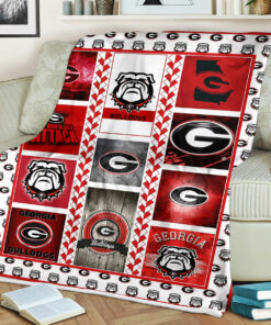 Georgia Bulldogs University Blanket Gifts for NCAA Fans