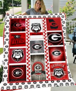 Georgia Bulldogs University Blanket Gifts for NCAA Fans