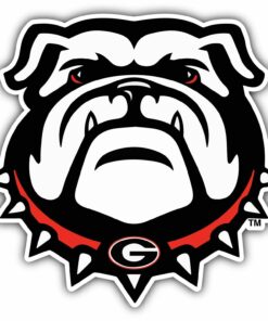 Georgia Bulldogs University College NCAA Logo Vinyl Decals Sticker For Car Truck Door And Window Laptop Gifts For Fans