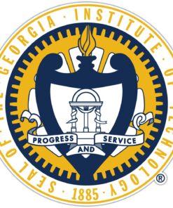 Georgia Tech Yellow Jackets NCAA Logo Vinyl Decals Sticker For Car Truck Door And Window Laptop Gift For Fan