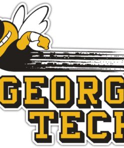 Georgia Tech Yellow Jackets NCAA Vinyl Decals Sticker For Car Truck Door And Window Laptop