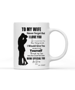Gift For Wife - 11 Oz Gift Mug - Birthday Gifts For Wife, Valentine's Day, Wife Anniversary Romantic Gifts For Her