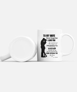 Gift For Wife - 11 Oz Gift Mug - Birthday Gifts For Wife, Valentine's Day, Wife Anniversary Romantic Gifts For Her