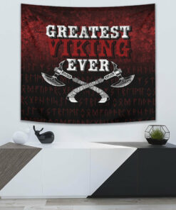Greatest Viking Ever Tapestry for Wall Décor